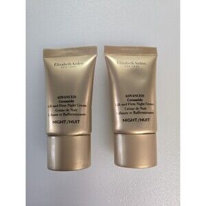 LOT OF 2 Elizabeth Arden Advanced Ceramide Lift and Firm Night Cream .5oz NEW